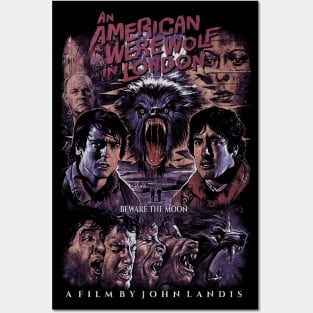 An American Werewolf in London, john landis, horror Posters and Art